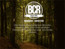 Tablet Screenshot of bcr-menuiserie.com